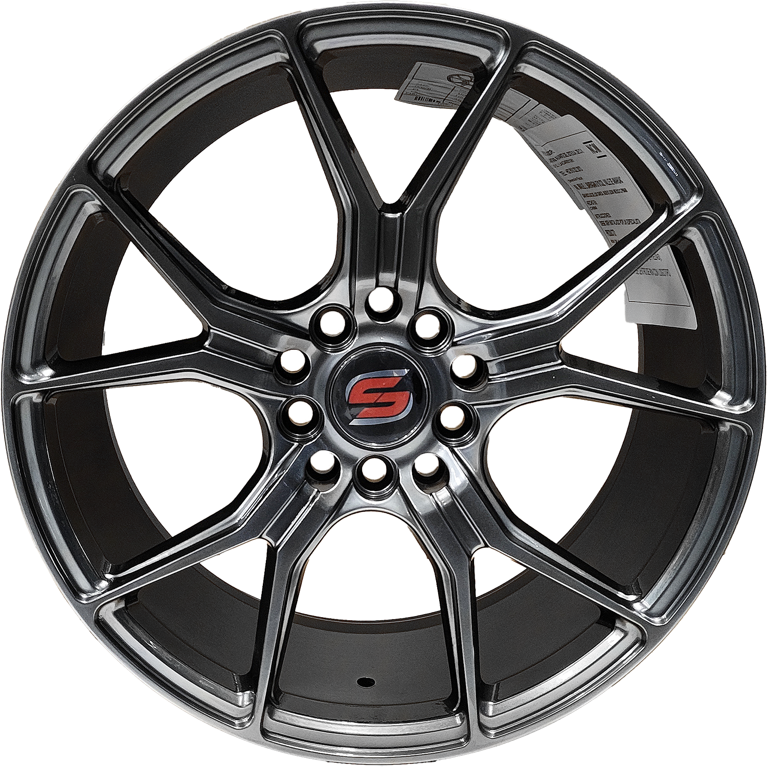 59783 R16 5X108 HYPER BLACK 16X7 
